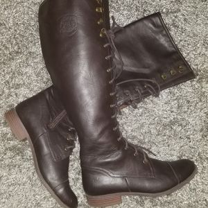 Brown Tall Riding Boots